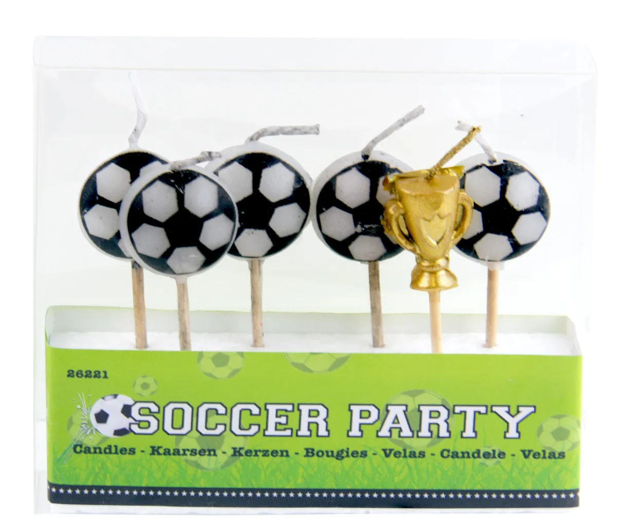 6 candeline calcio