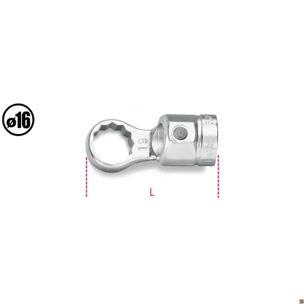 652 - CHIAVI POLIGONALI PER BARRE DINAMOMETRICHE - 30 BETA UTENSILI 006520030