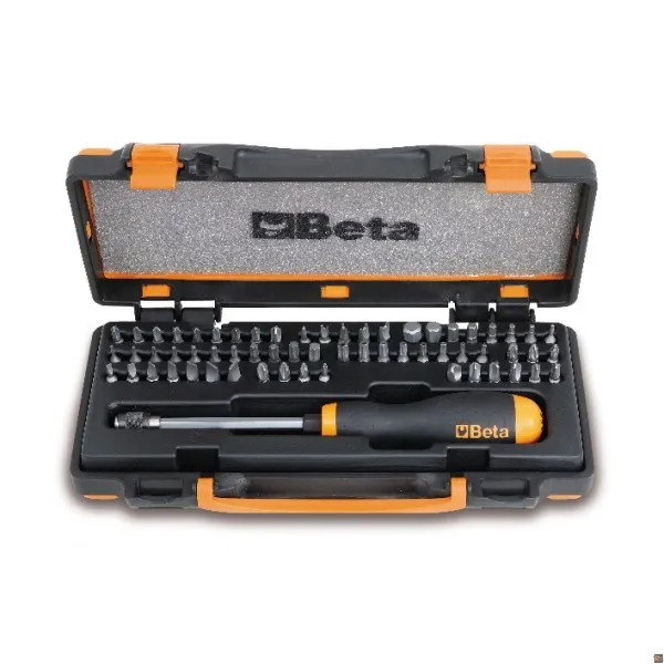 861/C61P - 61 INSERTI PER AVVITATORI E 1 PORTAINSERTI MAGNETICO BETA UTENSILI 008610978