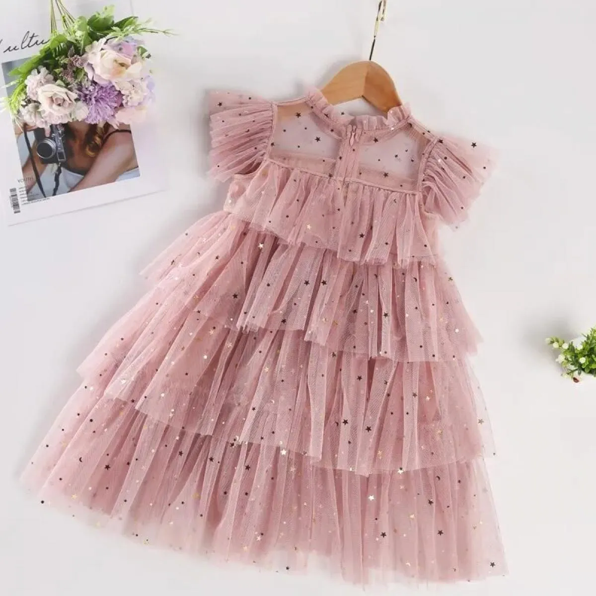 Abiti eleganti per ragazze Feste Compleanno Ragazza Abito da principessa Estate per bambine