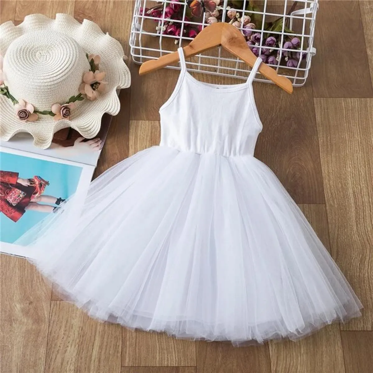 Abiti eleganti per ragazze Feste Compleanno Ragazza Abito da principessa Estate per bambine