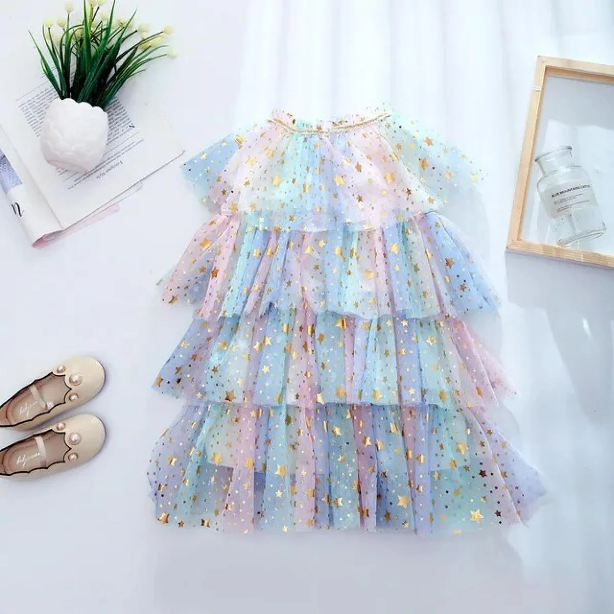 Abiti eleganti per ragazze Feste Compleanno Ragazza Abito da principessa Estate per bambine