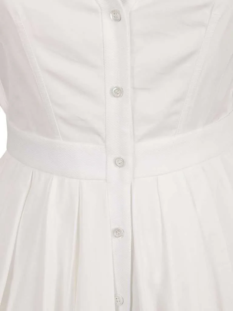 ALEXANDER McQUEENDress Optical white