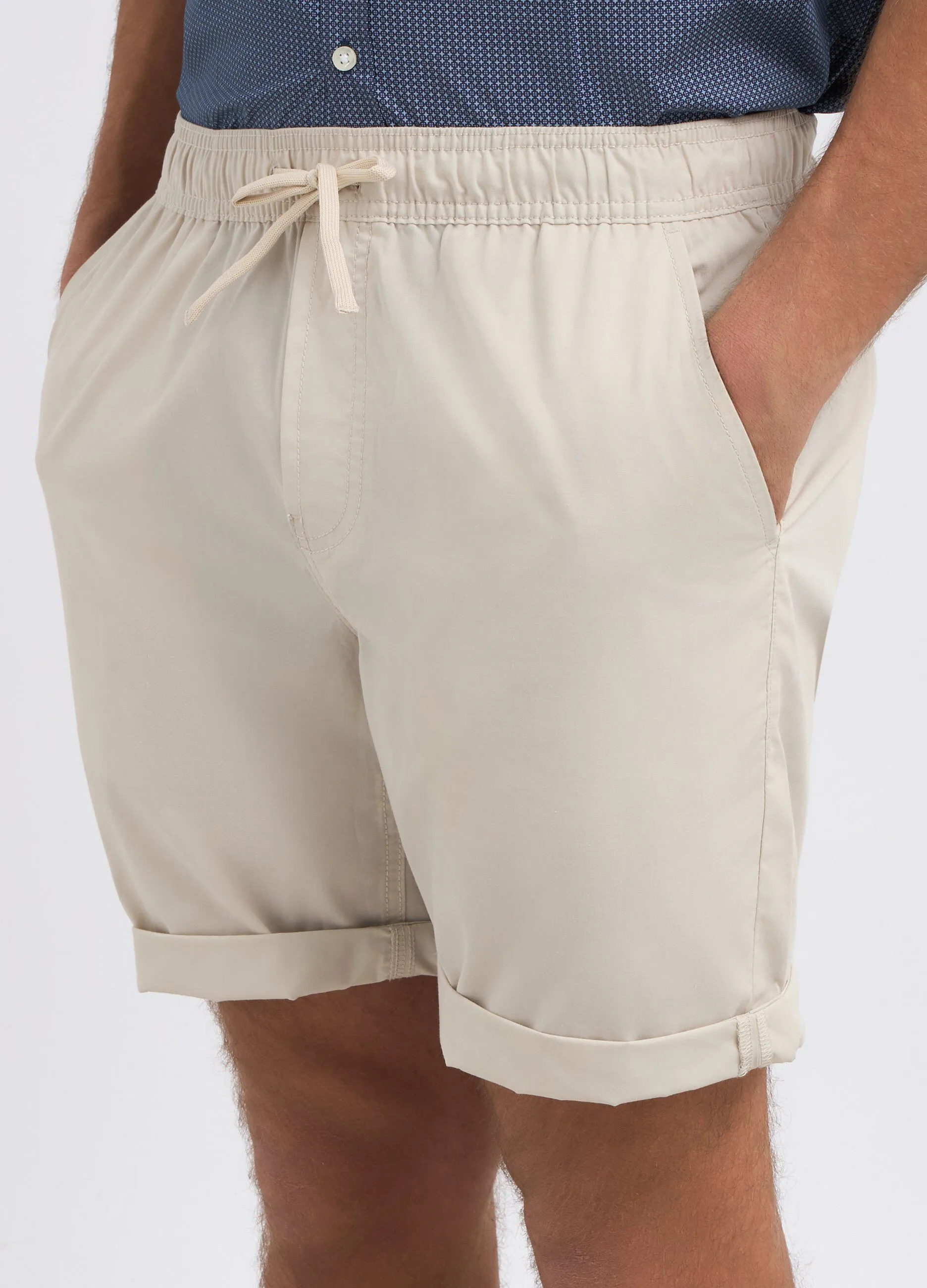 Bermuda in misto cotone uomo