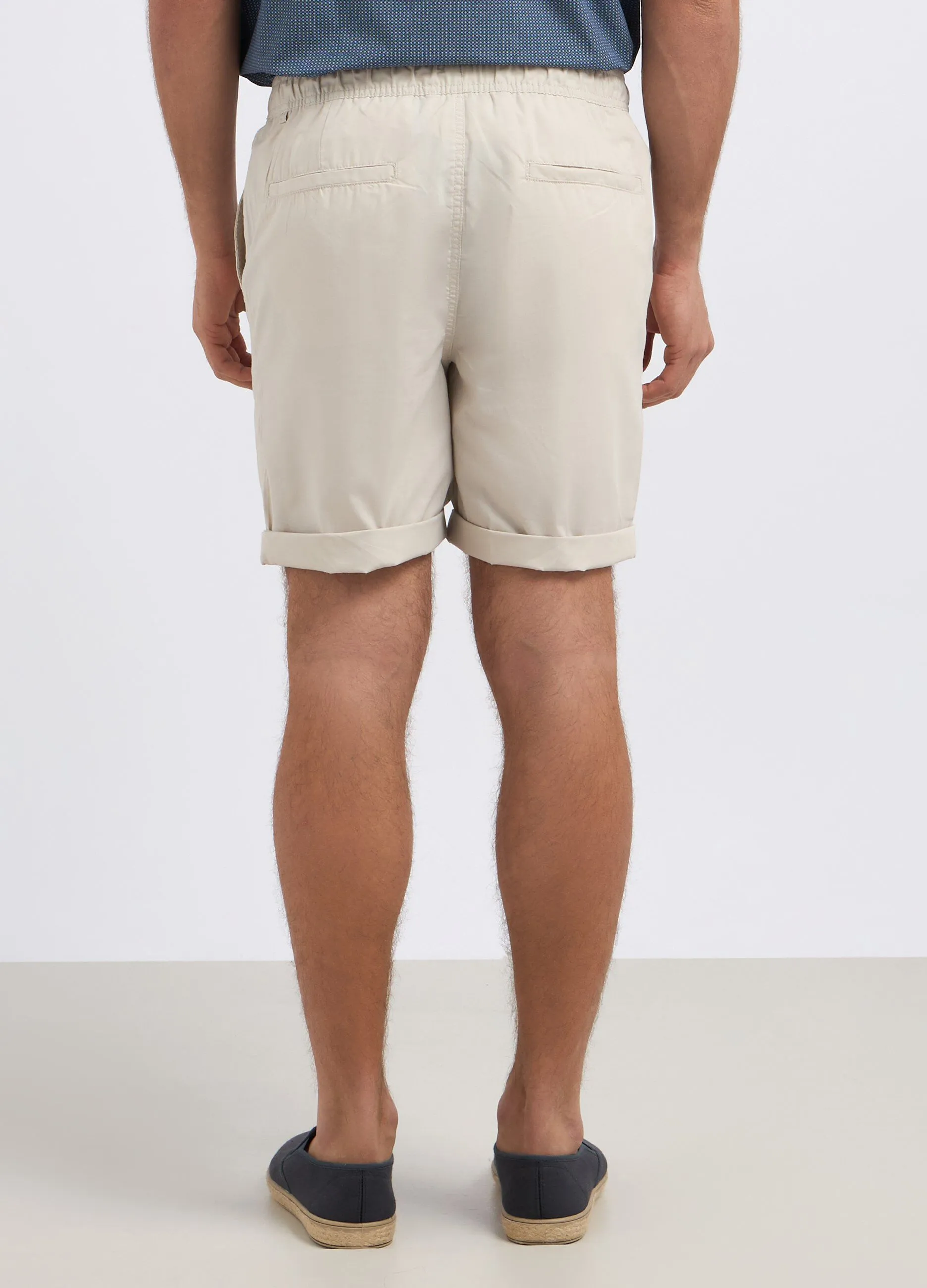 Bermuda in misto cotone uomo