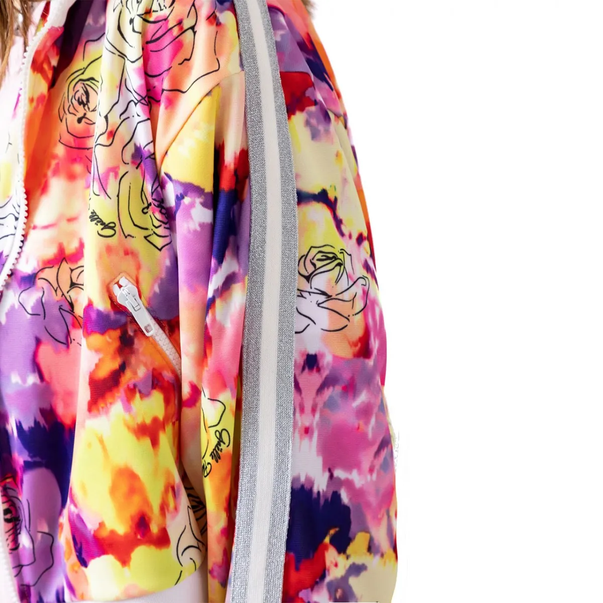 Bomber Cropped Triacetato, Multi