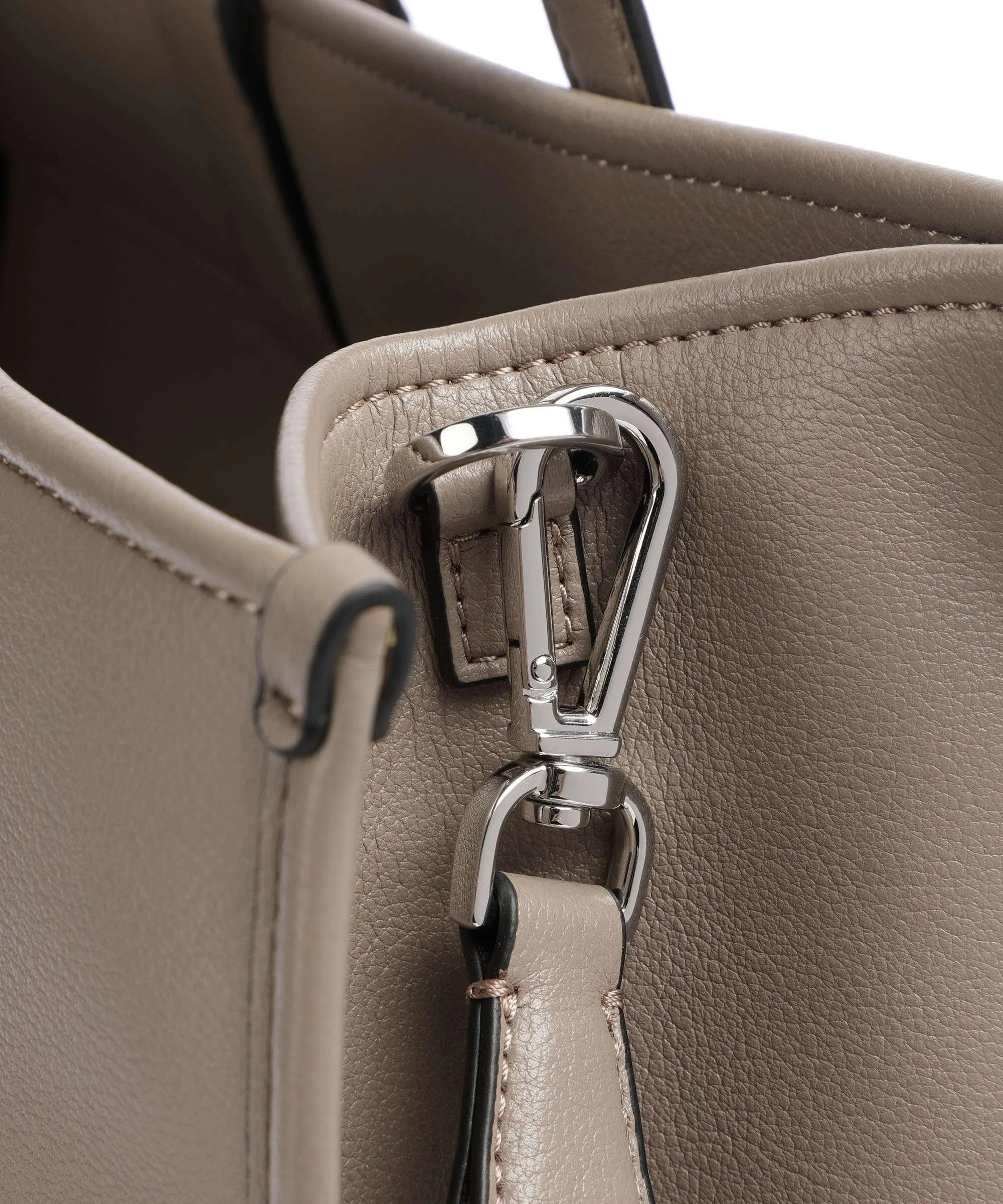  BOSS Maddie Borsa shopper pelle sintetica beige  