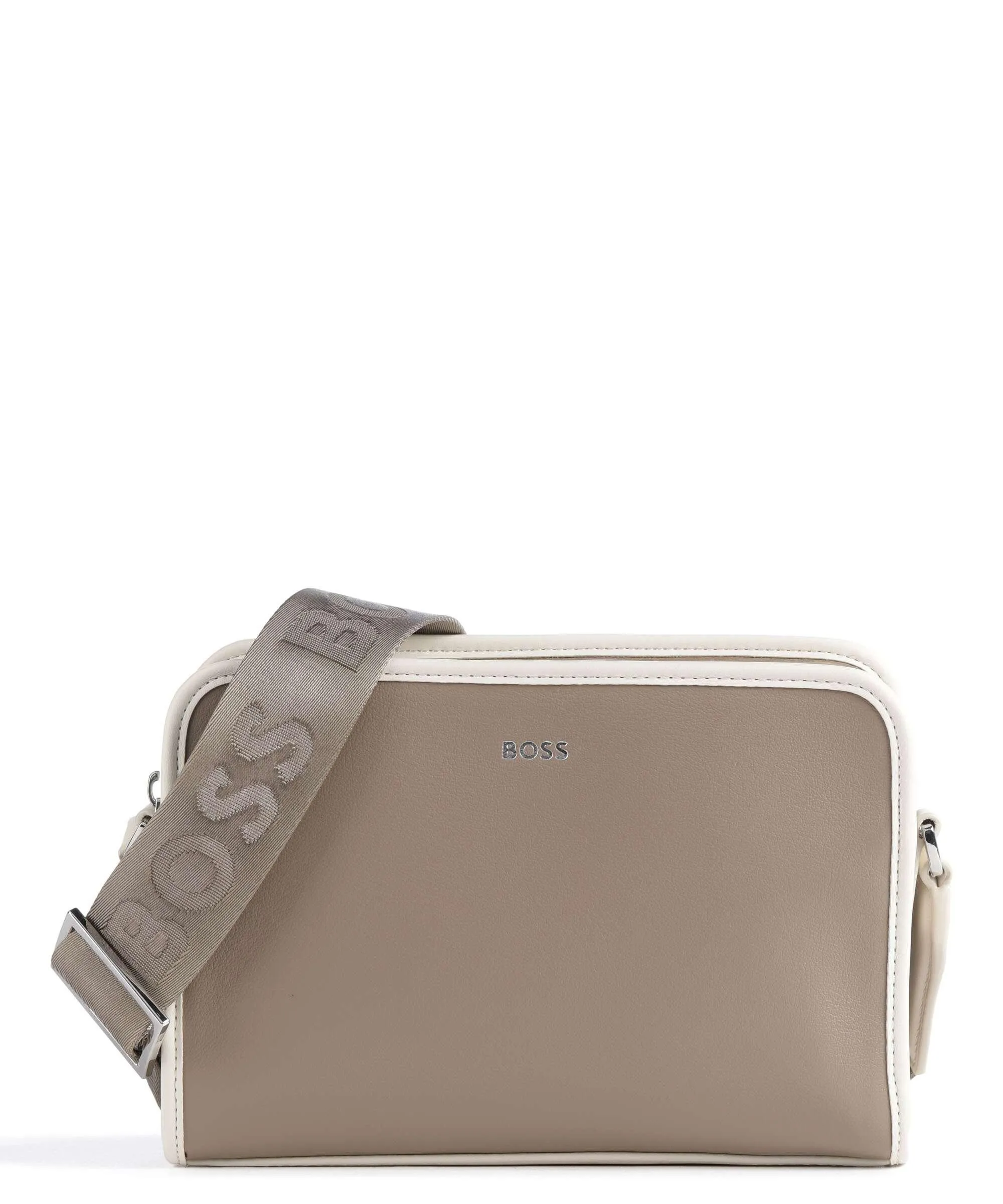  BOSS Sandy Borsa a tracolla pelle sintetica beige  