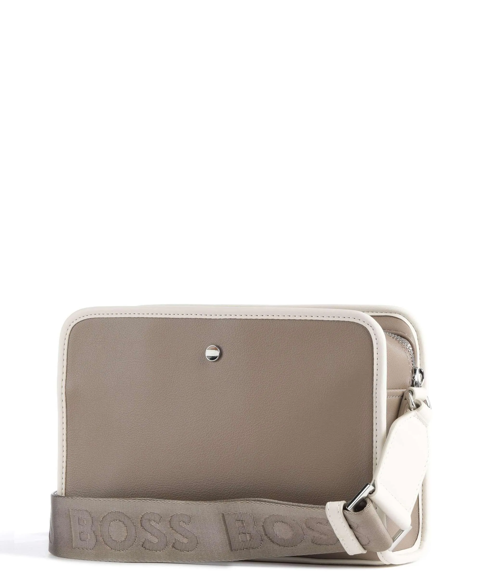  BOSS Sandy Borsa a tracolla pelle sintetica beige  