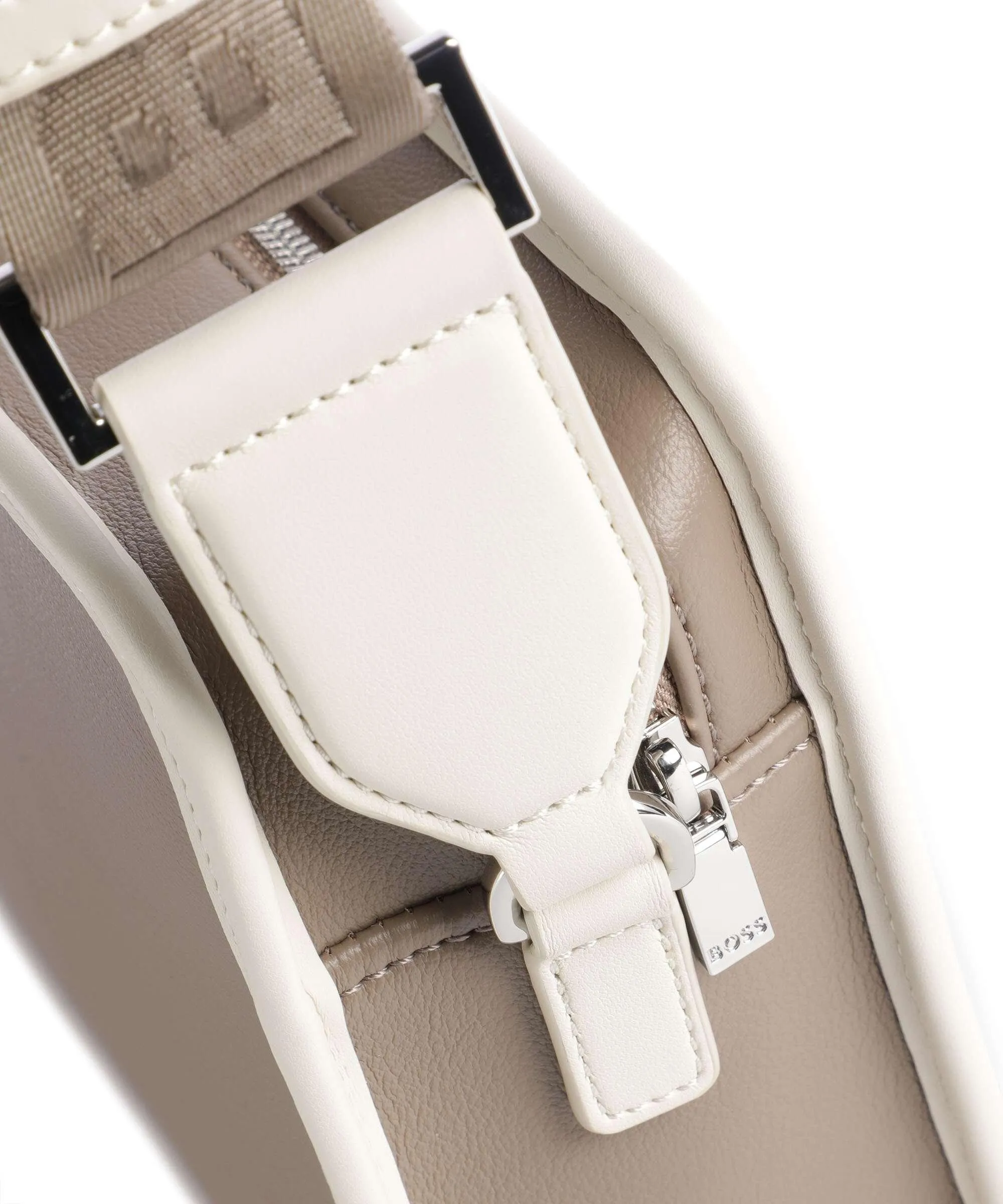  BOSS Sandy Borsa a tracolla pelle sintetica beige  