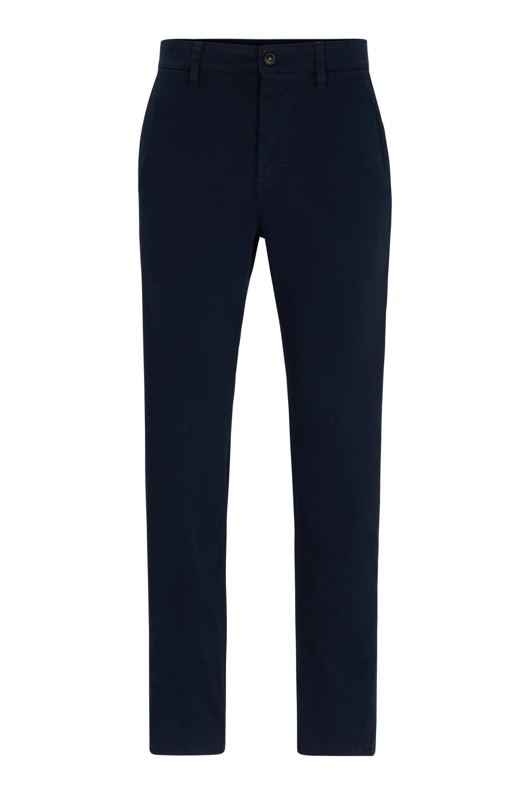 BOSS Vestibilità attillata / Slim - Pantaloni in cotone elasticizzato