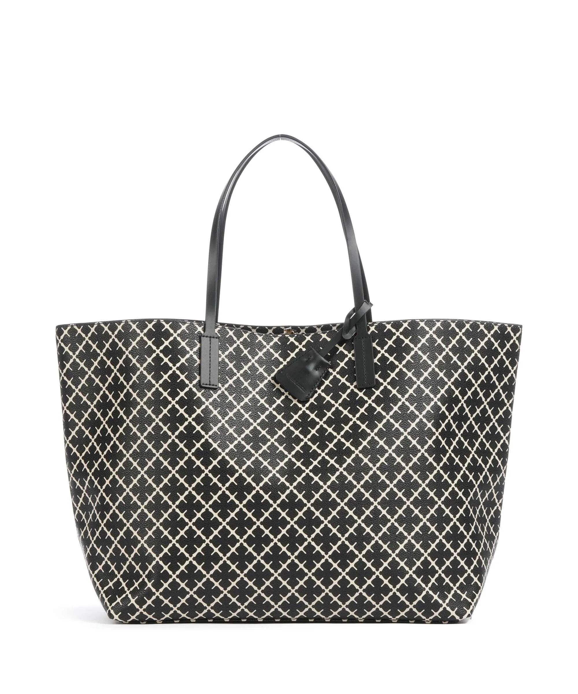  by Malene Birger Abi Borsa shopper pelle sintetica nero/beige  