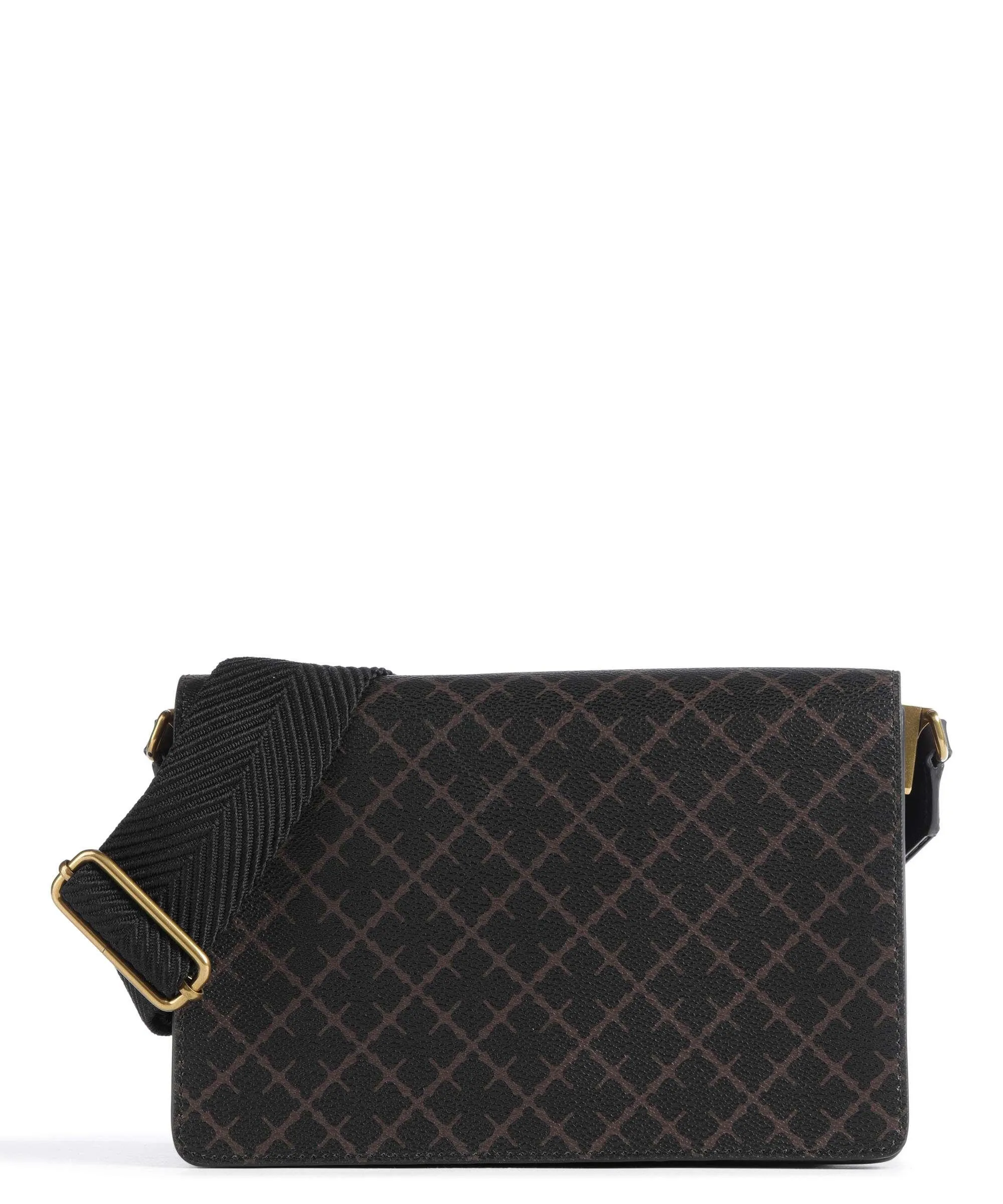  by Malene Birger Loenna Borsa a tracolla pelle sintetica marrone scuro  