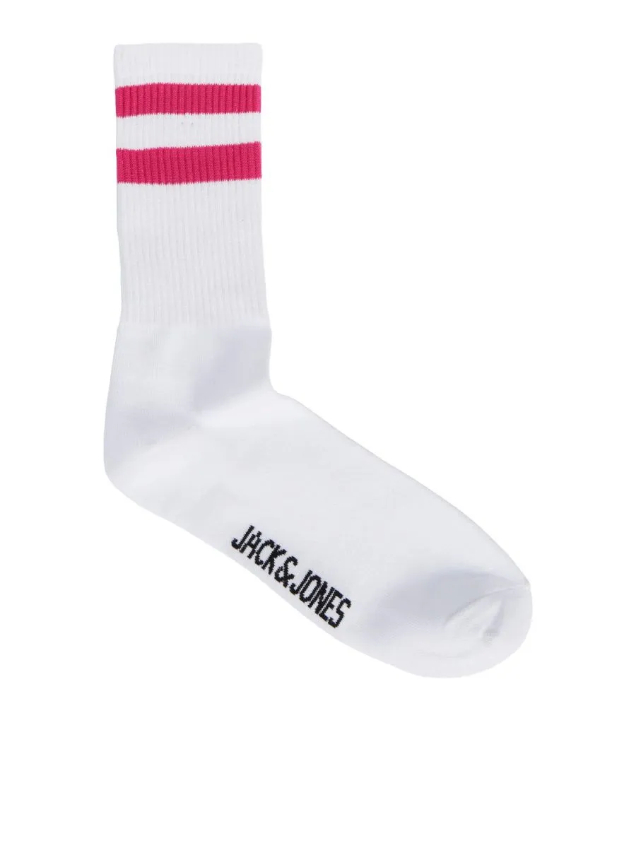 CALZE  JACK&JONES 12240479 TENNIS PINK YARROW