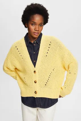Cardigan in maglia larga