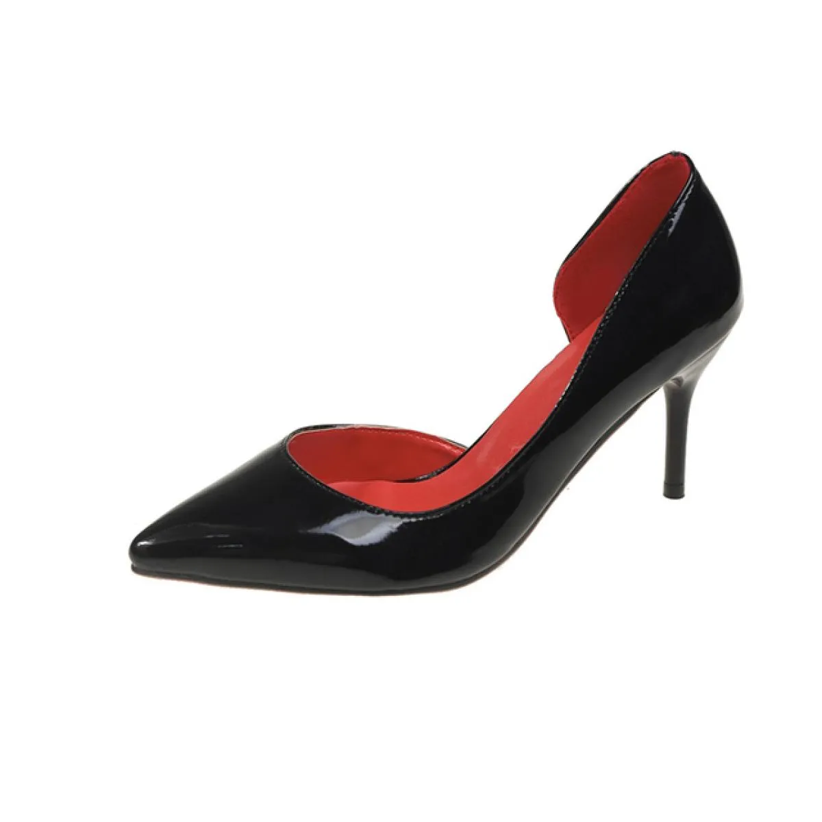 Classico nero tacchi alti scarpe donna pompe 810 cm Tacones punta a punta tacchi a spillo Talon Femme scarpe da sposa scarpe per