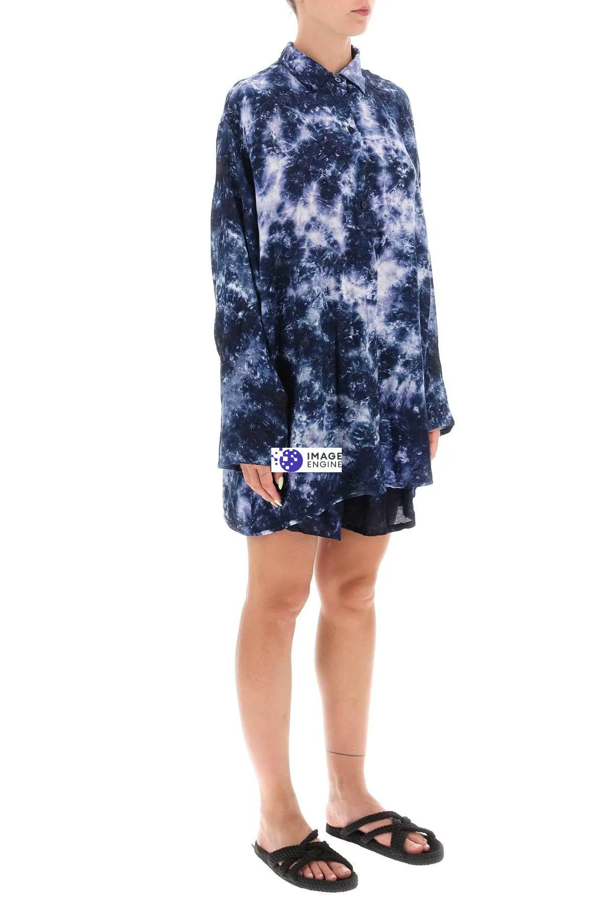 Completo camicia e shorts in cotone