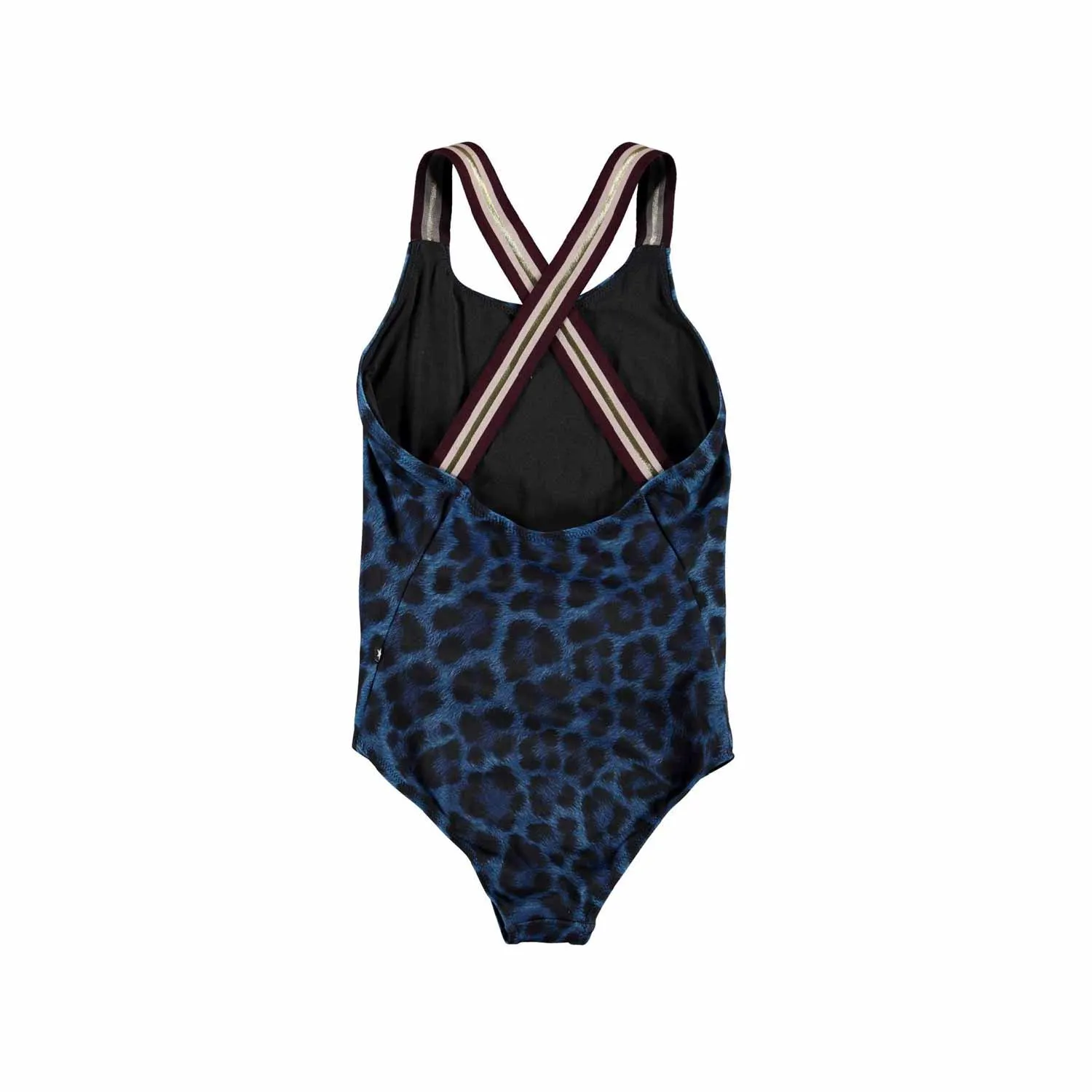 Costume Intero Animalier Blu Bambina E Teen