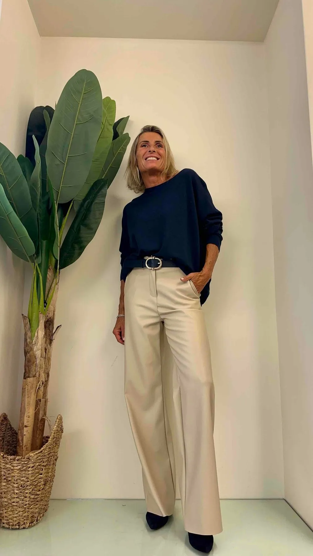 DAFNE - MA1179P25 - MAGLIA VISCOSA SCATOLA CON ORLINO FIT AMPIO