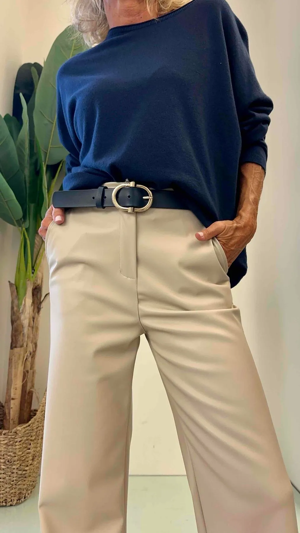 DAFNE - MA1179P25 - MAGLIA VISCOSA SCATOLA CON ORLINO FIT AMPIO