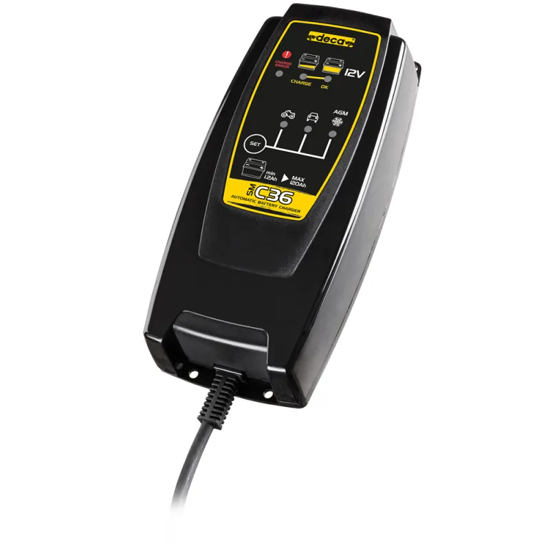 Deca caricabatterie elettronico sm c36  cod.35346