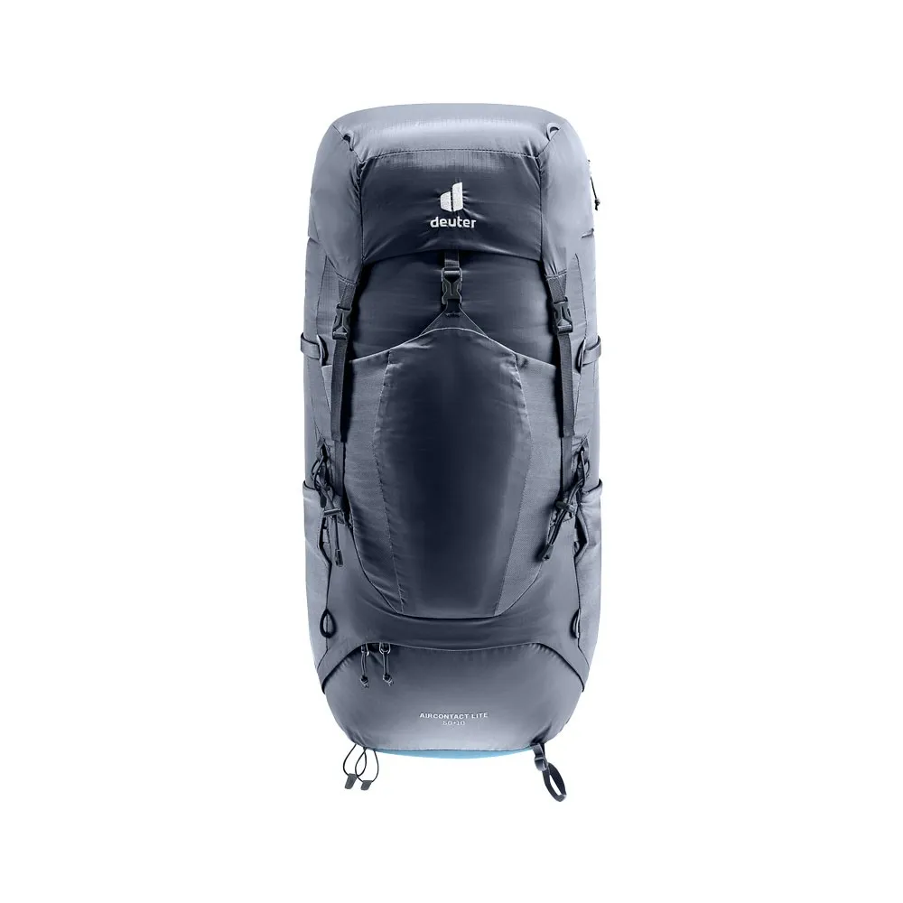Deuter Zaino Trekking Aircontact Lite 50+10 Nero Blu Uomo