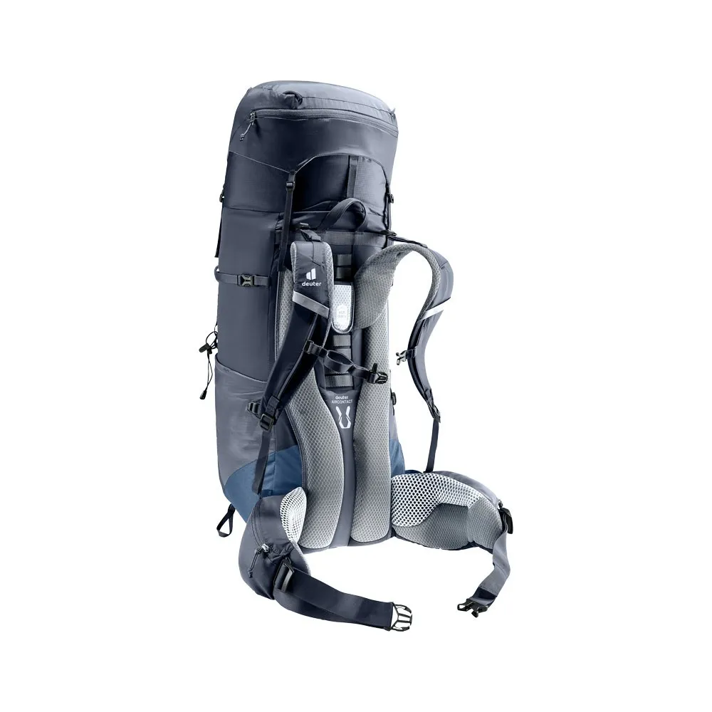 Deuter Zaino Trekking Aircontact Lite 50+10 Nero Blu Uomo