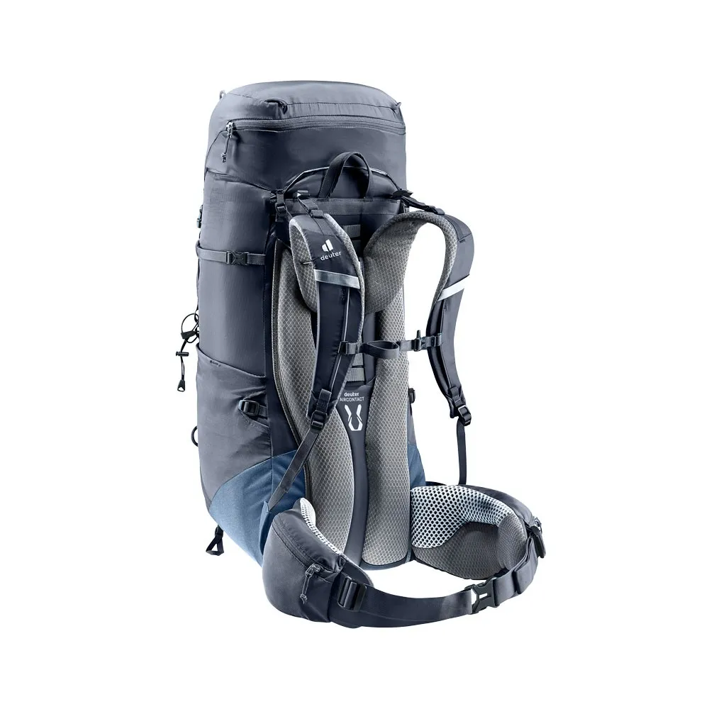 Deuter Zaino Trekking Aircontact Lite 50+10 Nero Blu Uomo