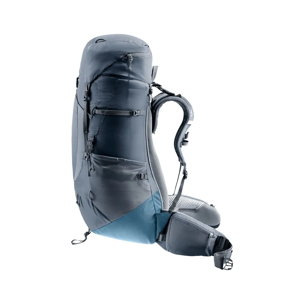 Deuter Zaino Trekking Aircontact Lite 50+10 Nero Blu Uomo