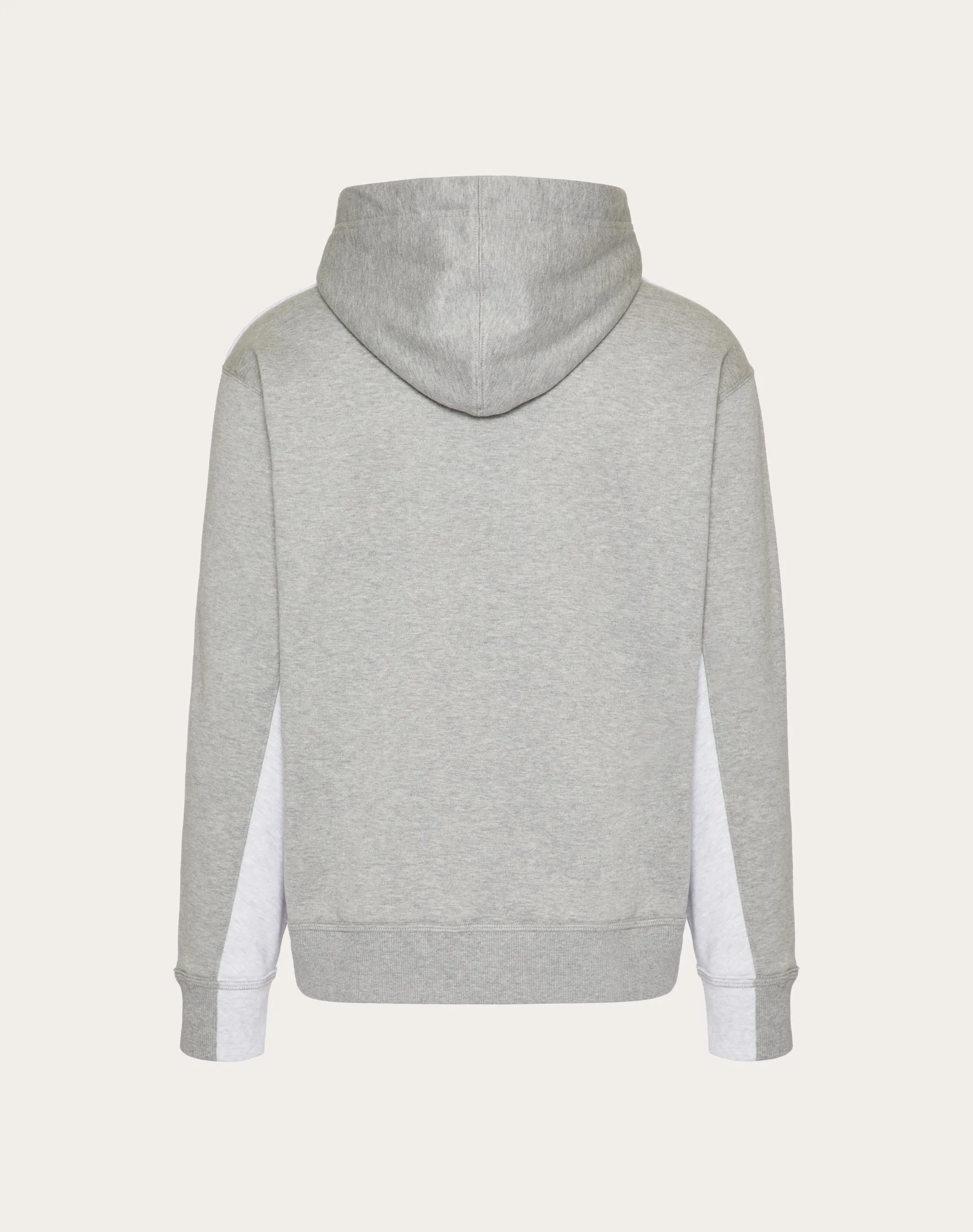 FELPA IN COTONE CON CAPPUCCIO E BORCHIE ROCKSTUD UNTITLED