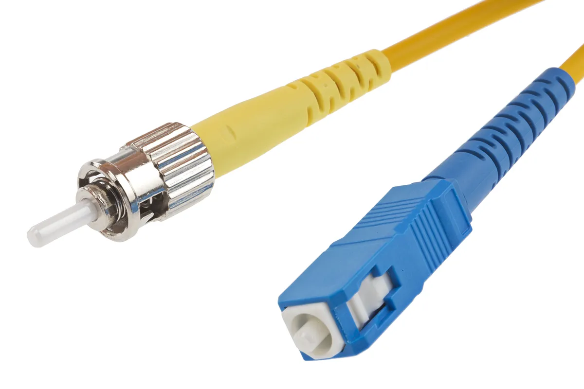 Fibra ottica a Modo singolo RS PRO, guaina in Bassa densità di fumo, senza alogeni (LSZH) Giallo di Ø 9/125μm