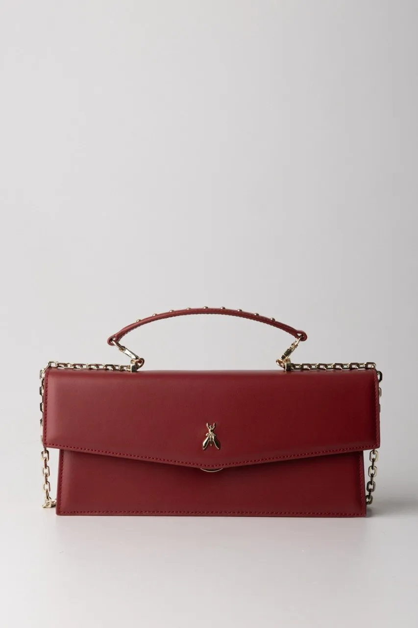 Fly Bamby bag con borchie Martian Red