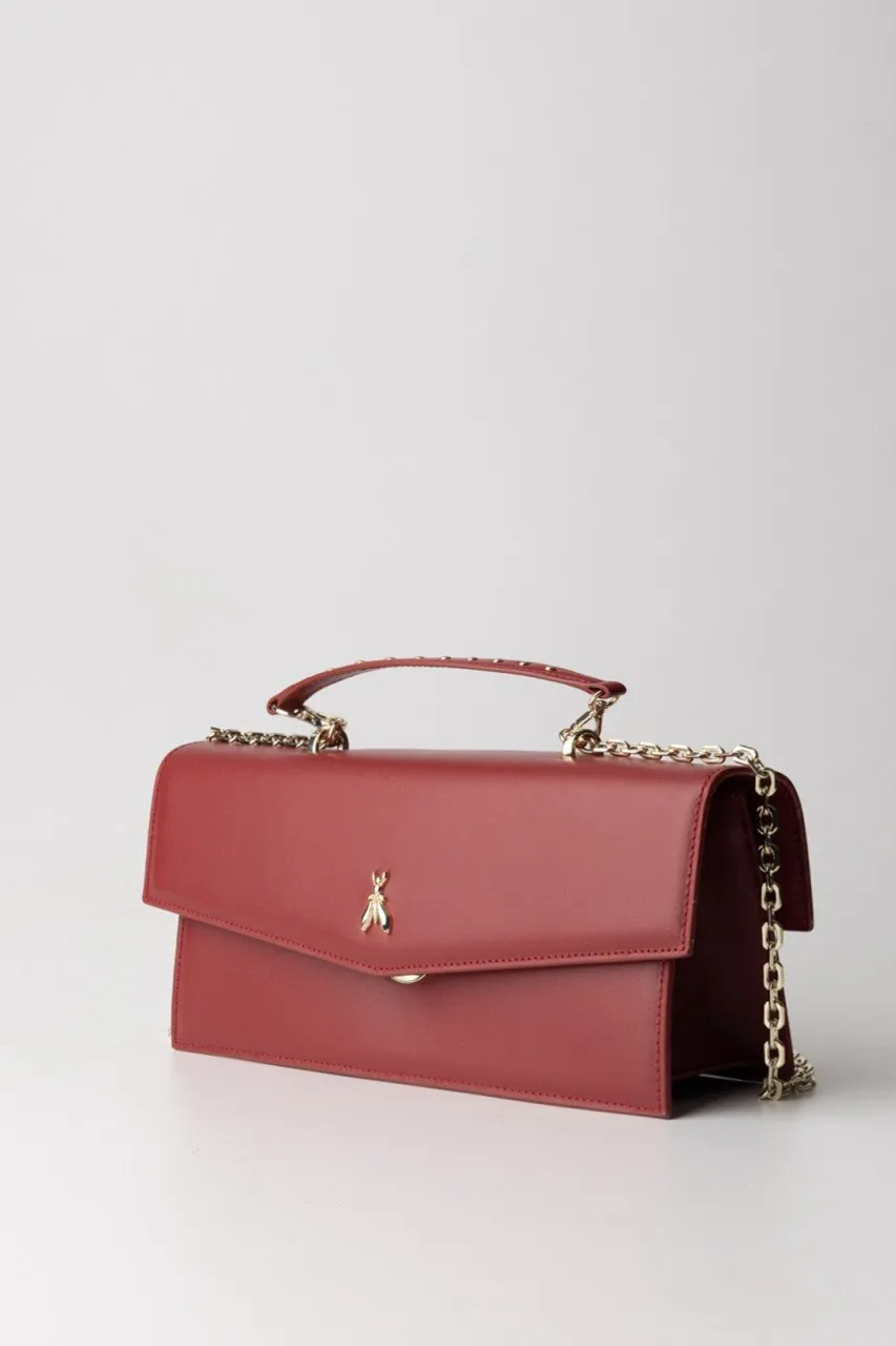 Fly Bamby bag con borchie Martian Red