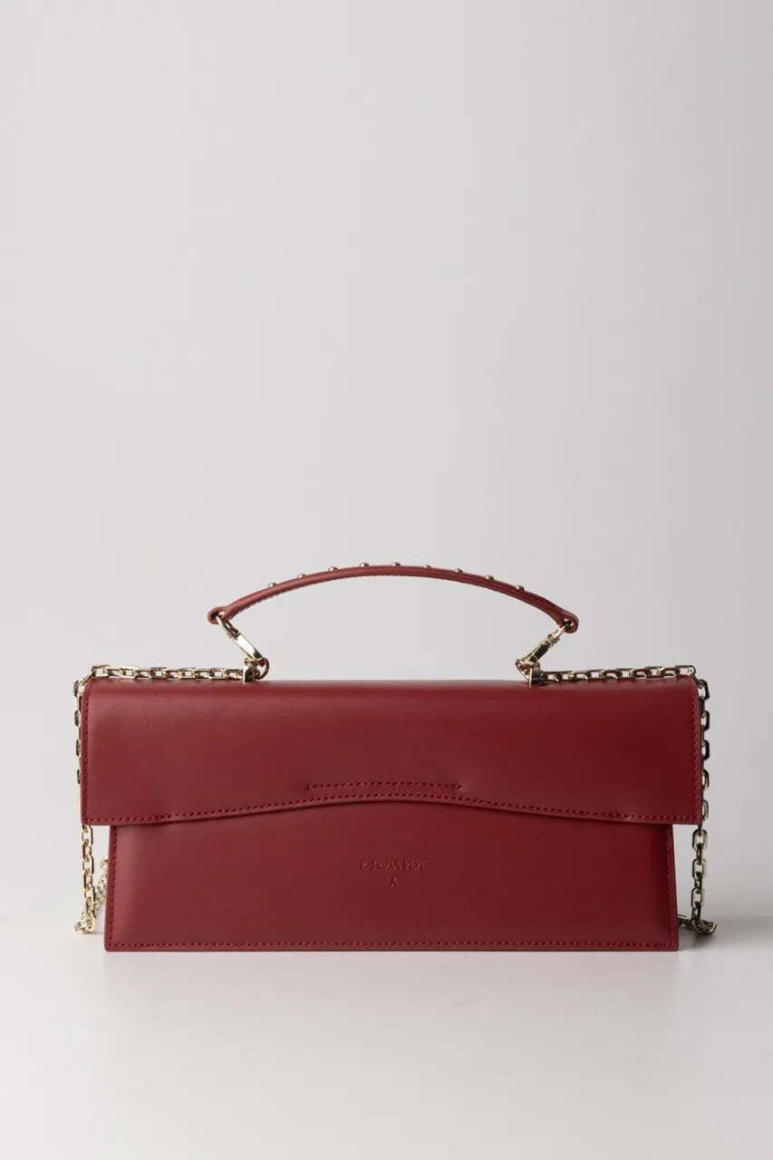 Fly Bamby bag con borchie Martian Red