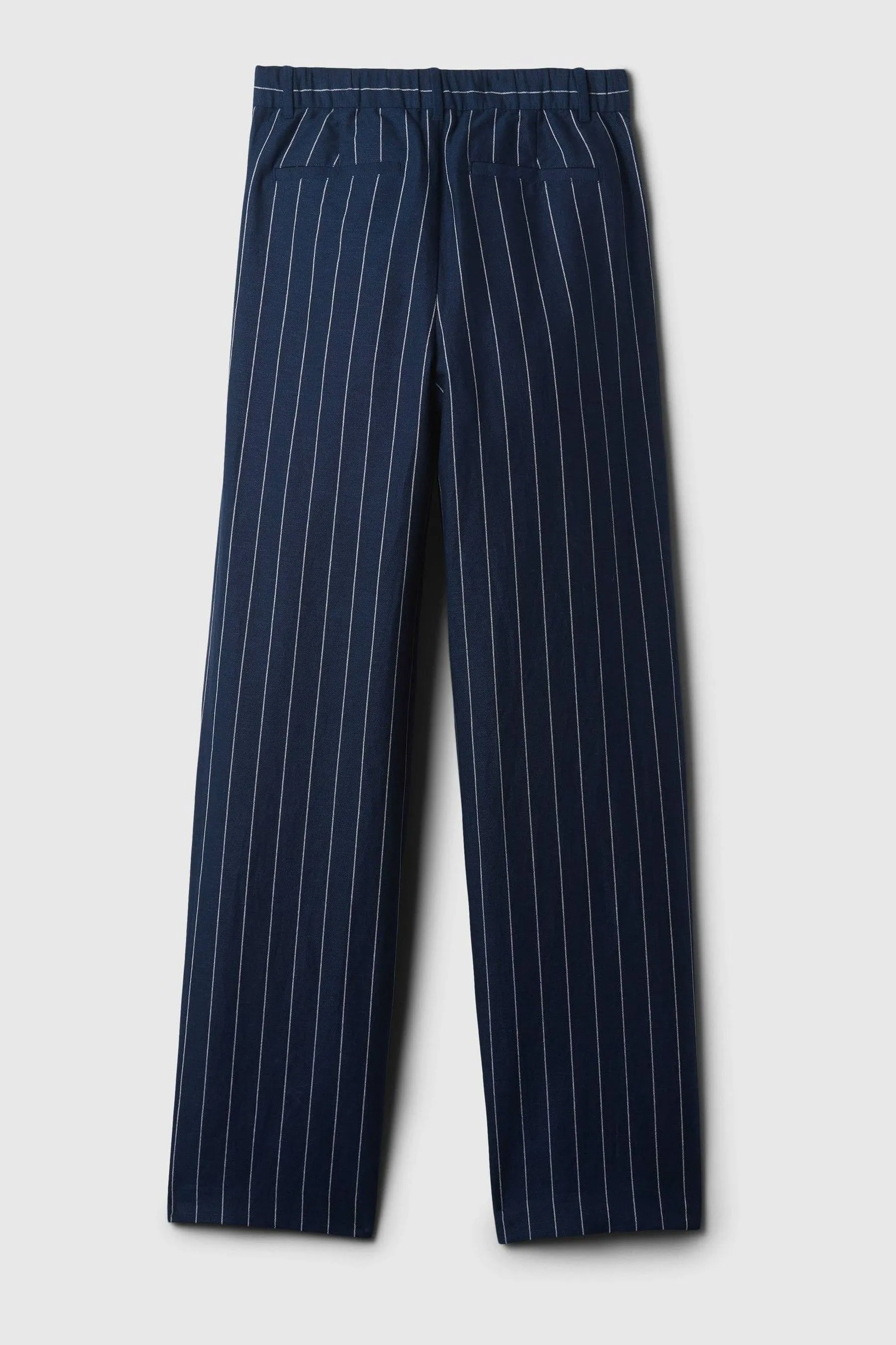 Gap - Pantaloni a vita alta in lino e cotone
