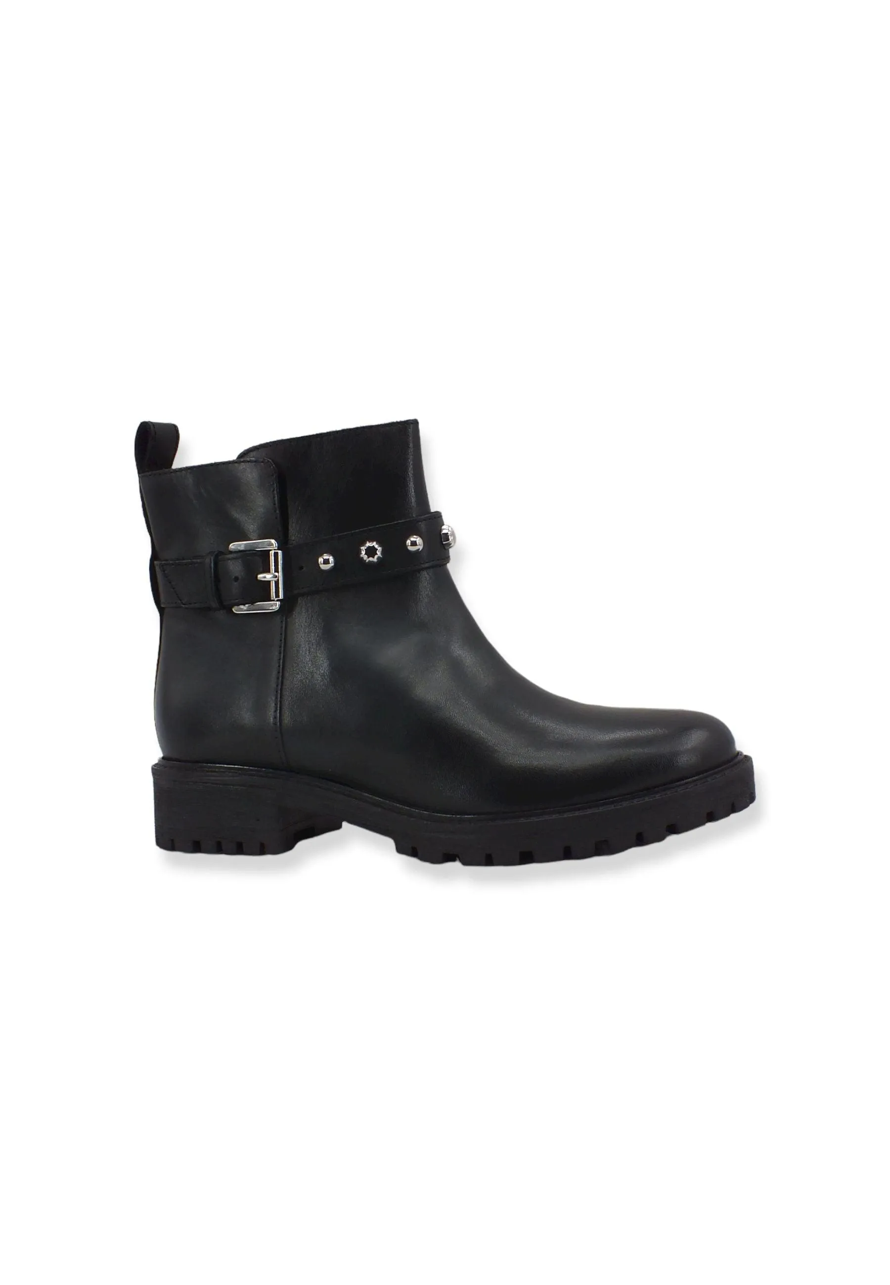 GEOX Hoara Stivaletto Borchie Donna Black D26FTF00043C9999
