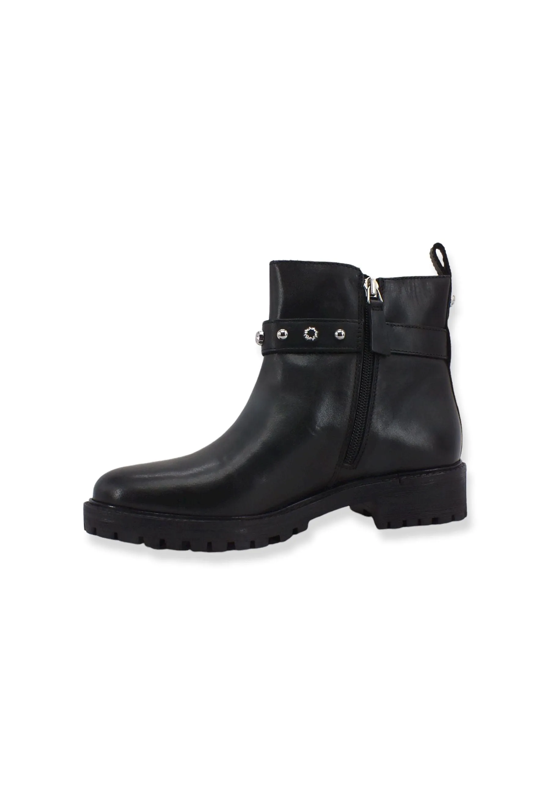 GEOX Hoara Stivaletto Borchie Donna Black D26FTF00043C9999