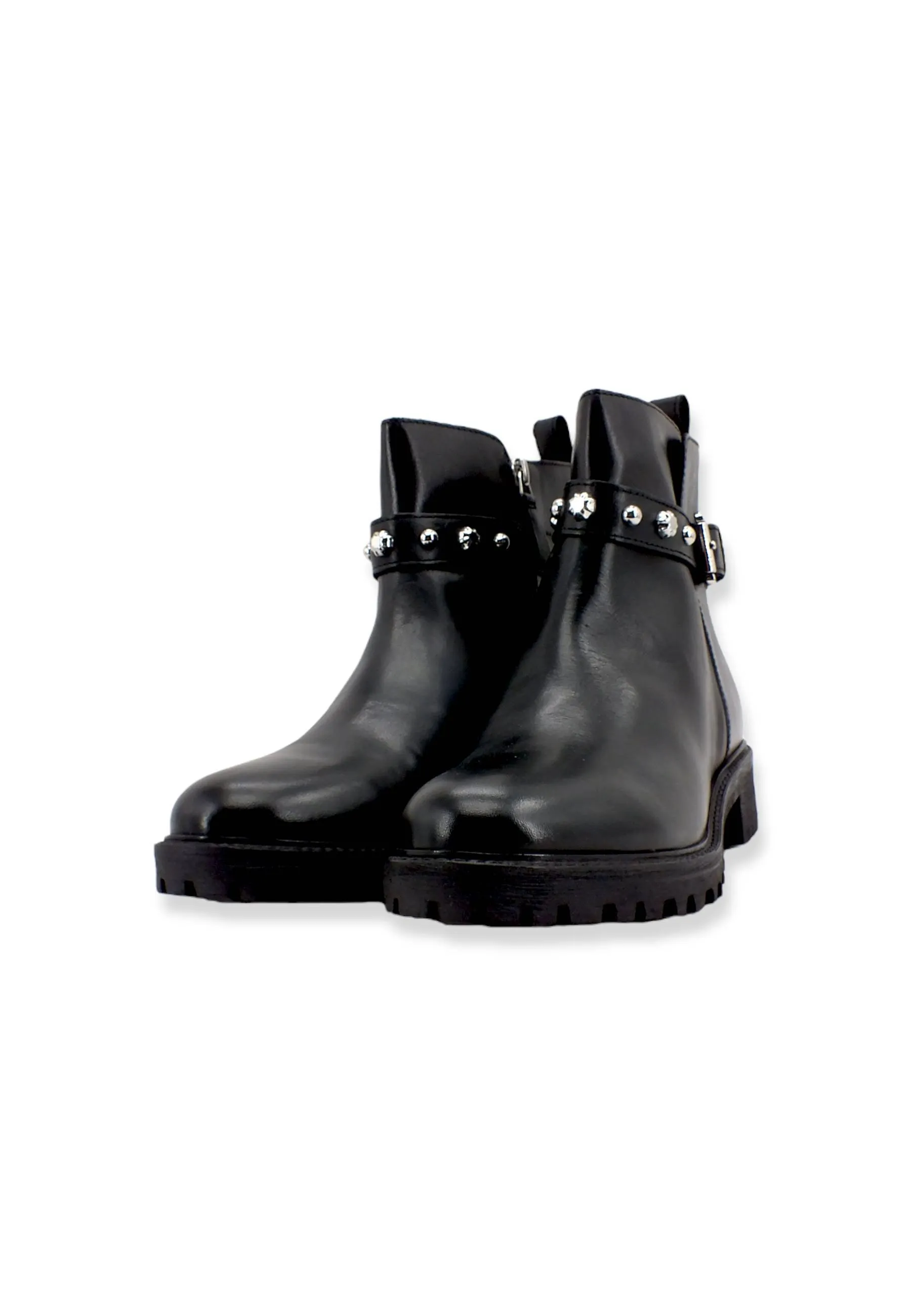 GEOX Hoara Stivaletto Borchie Donna Black D26FTF00043C9999