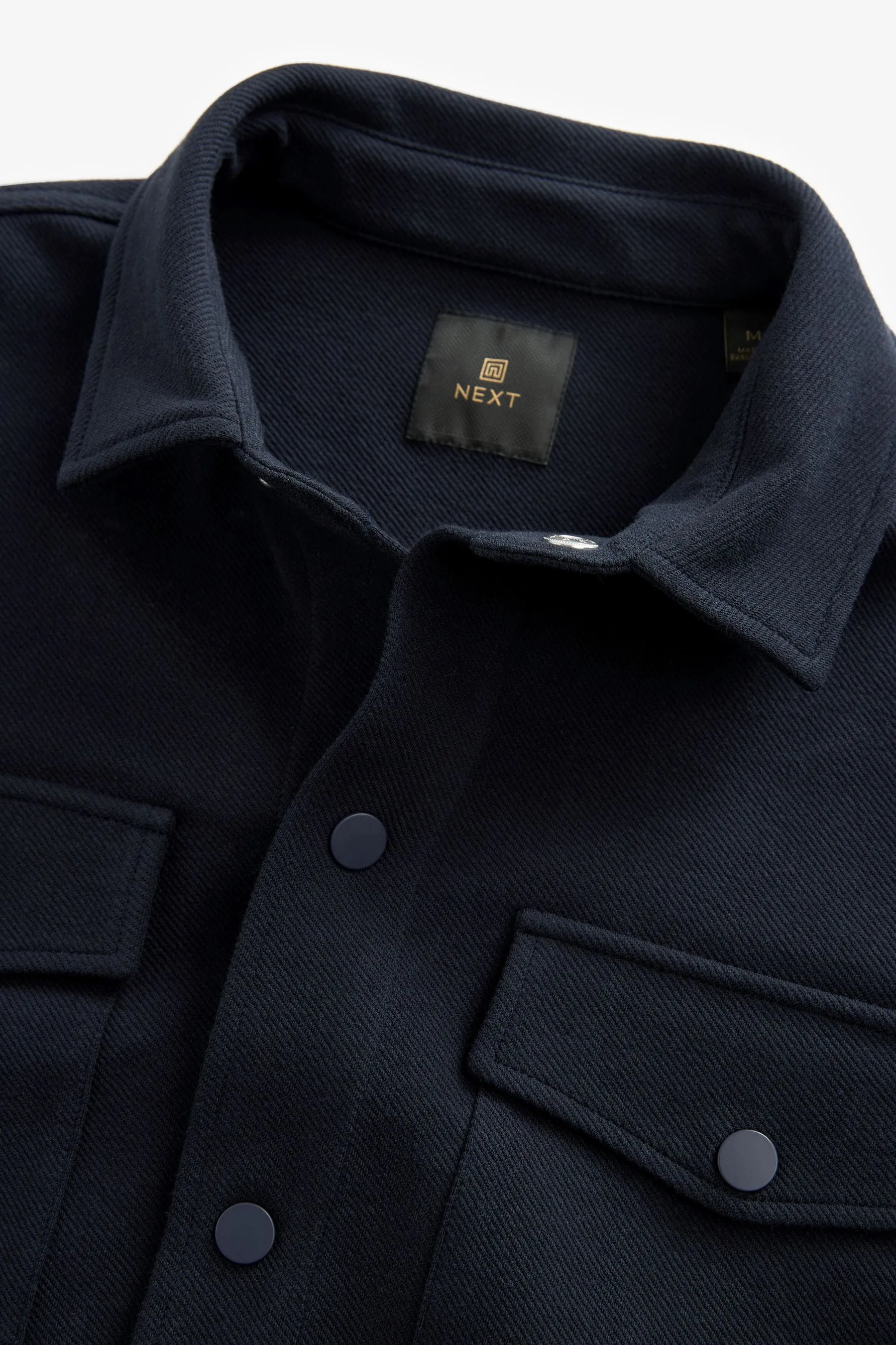 Giacca stile camicia in jersey testurizzata di prima qualità