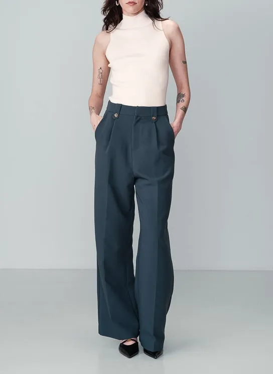  GRACE ET MILA   NILAY - Pantalone largo | Verde