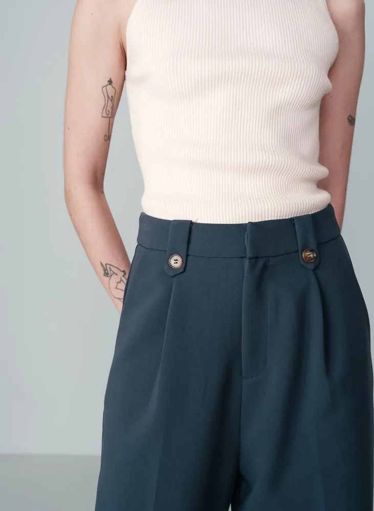  GRACE ET MILA   NILAY - Pantalone largo | Verde
