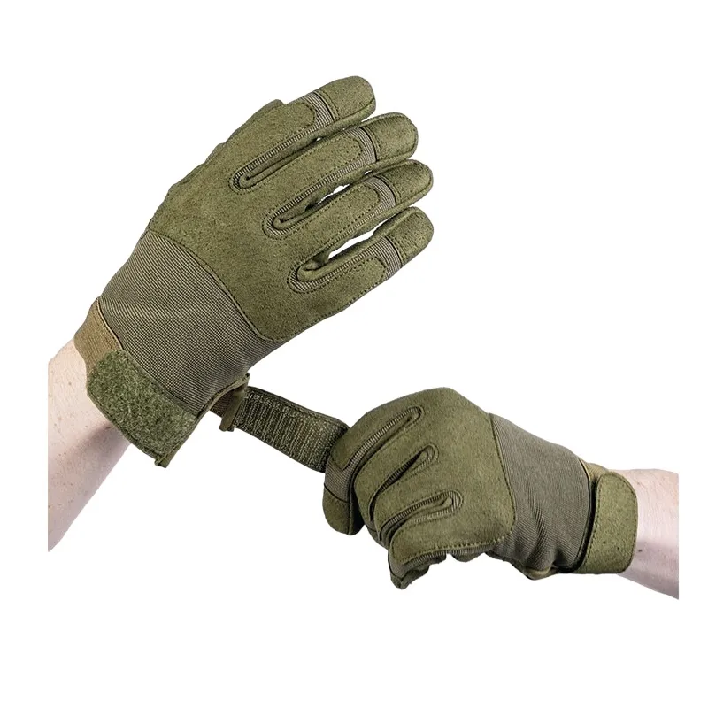 Guanti tattici tipo mechanix esercito forza armata neri