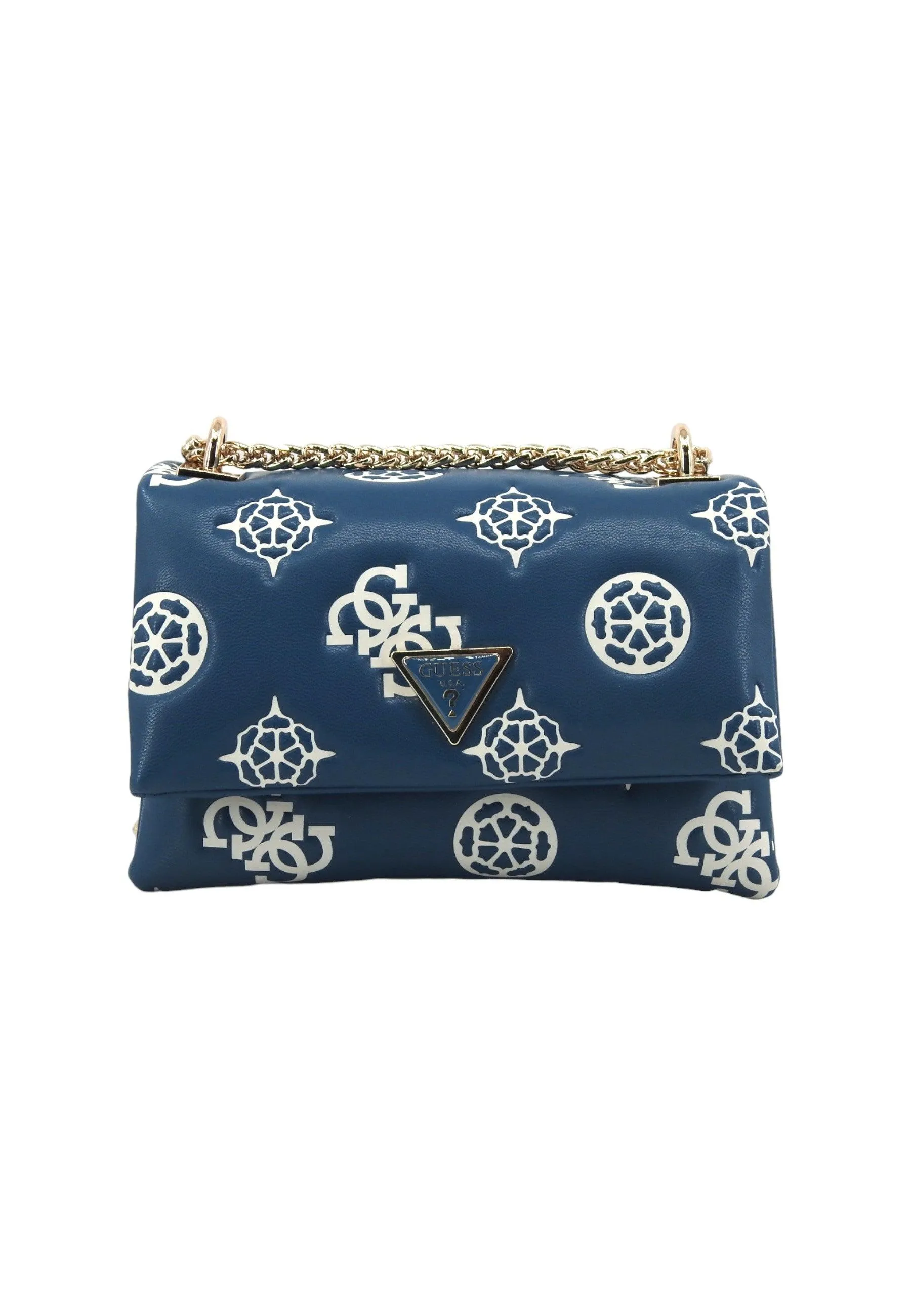 GUESS Dessa Mini Borsa Tracolla Donna Petrol Logo PG931478