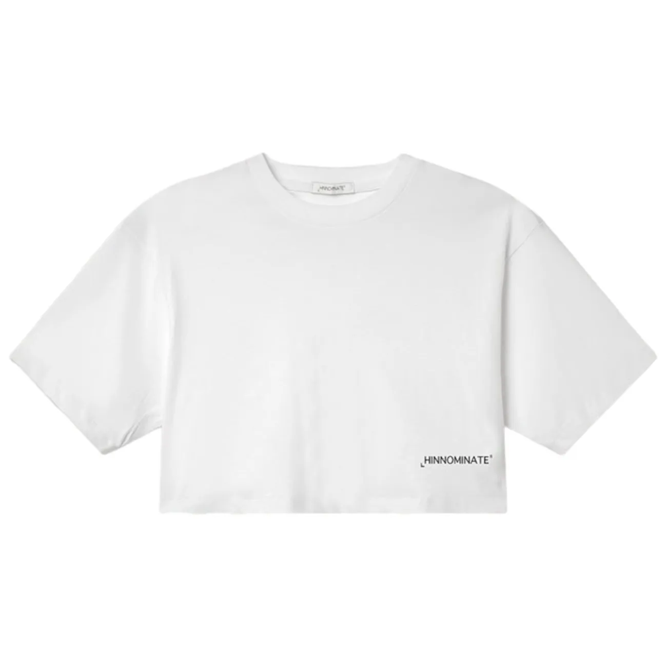 Hinnominate t-shirt cropped bianca