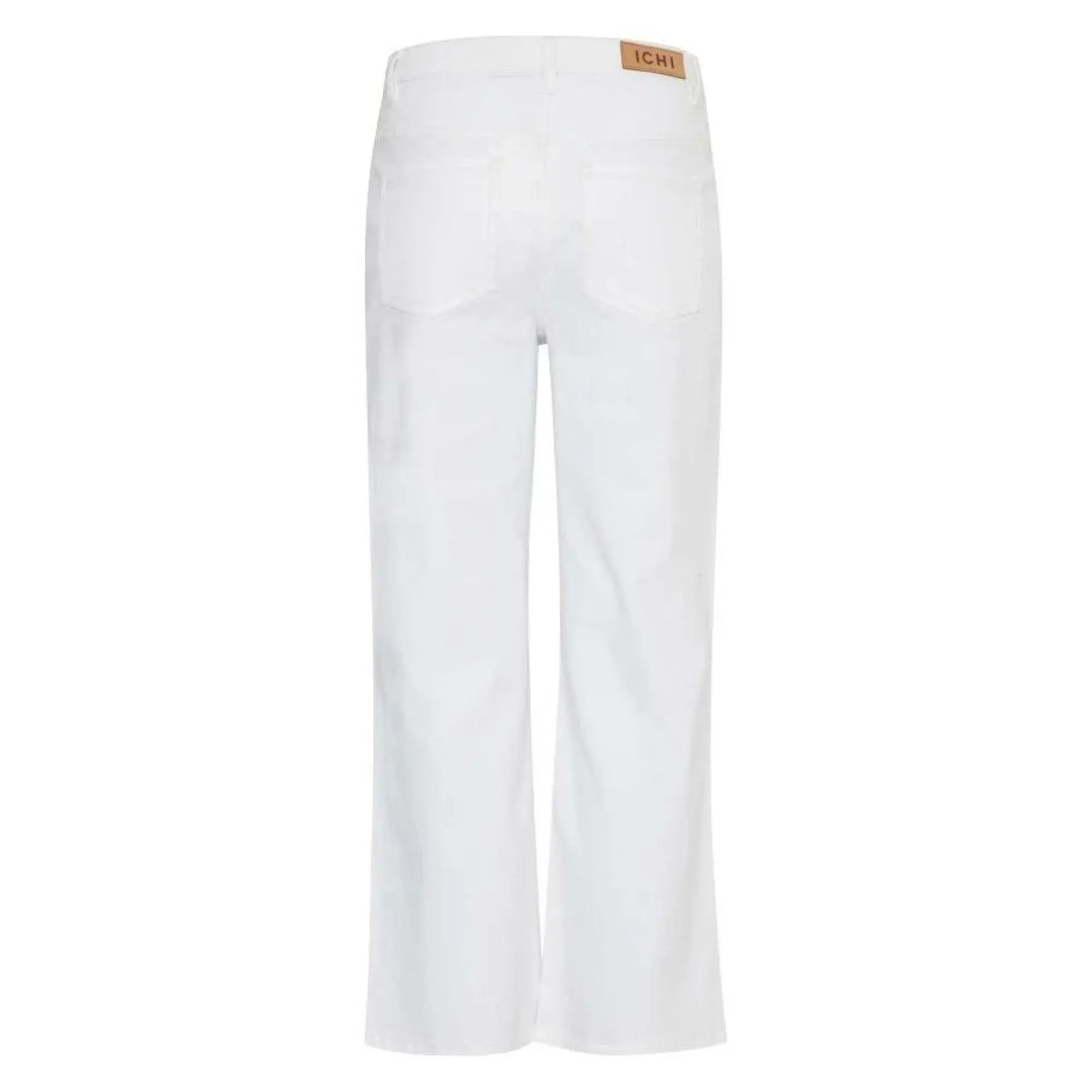 Jeans Donna con logo su passanti