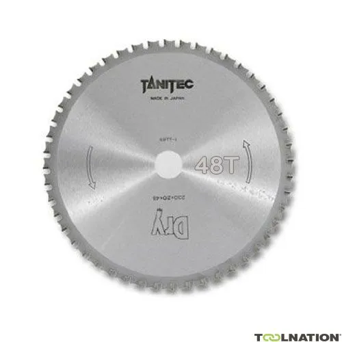 Jepson 72123048 Lama Tanitec HM 230 mm 48T per acciaio liscio