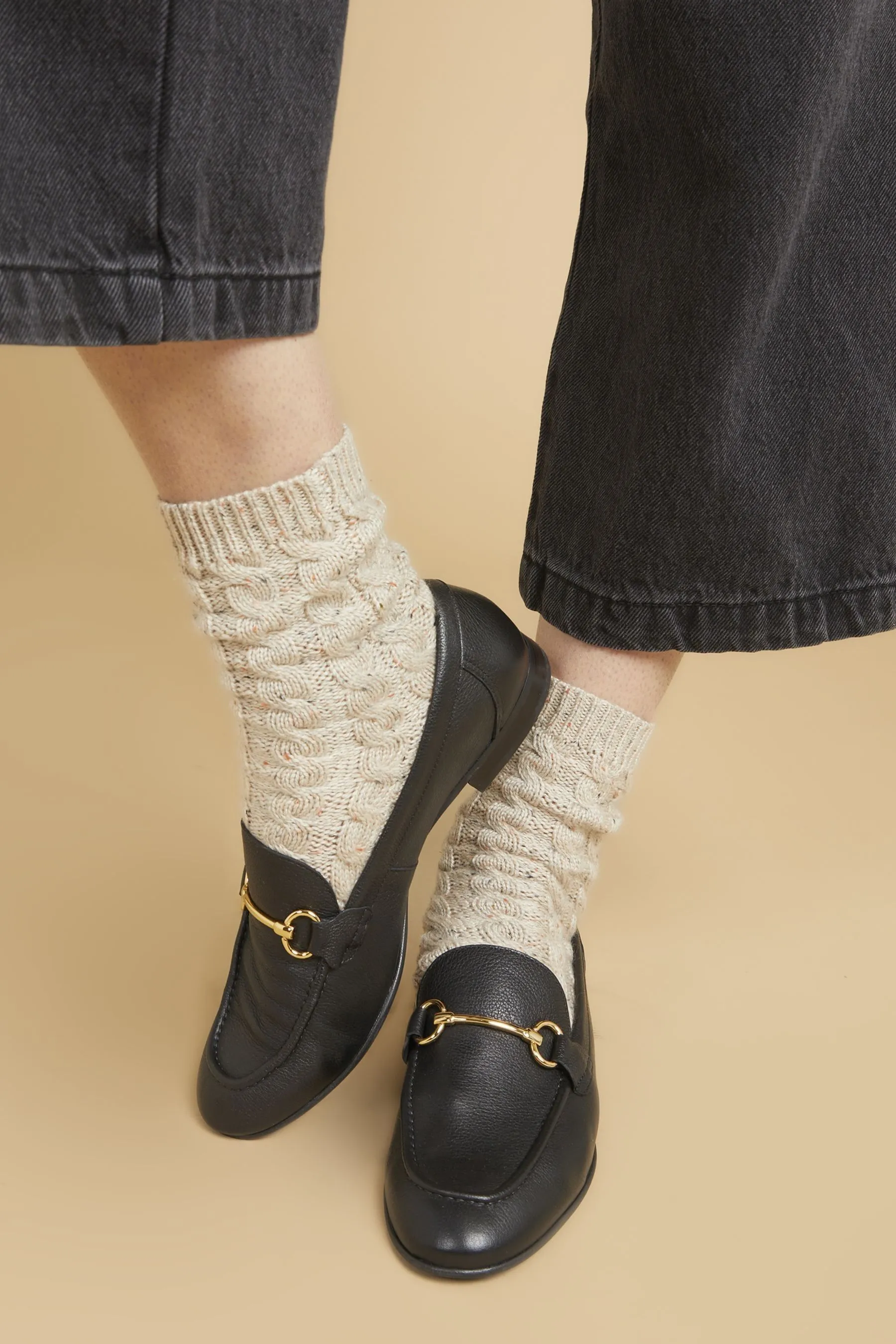 Jones Bootmaker - Hana - Nero in pelle - Mocassini