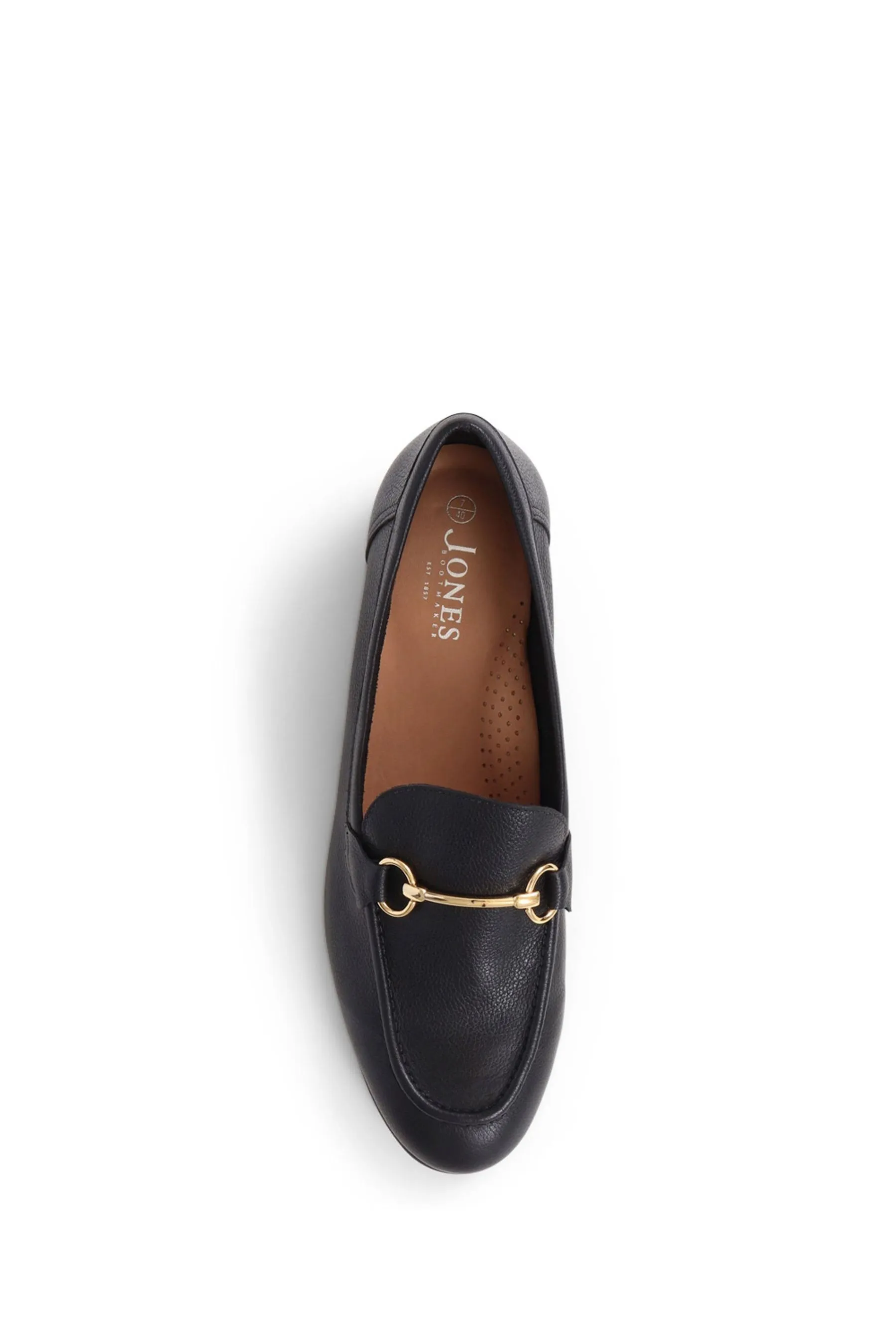 Jones Bootmaker - Hana - Nero in pelle - Mocassini
