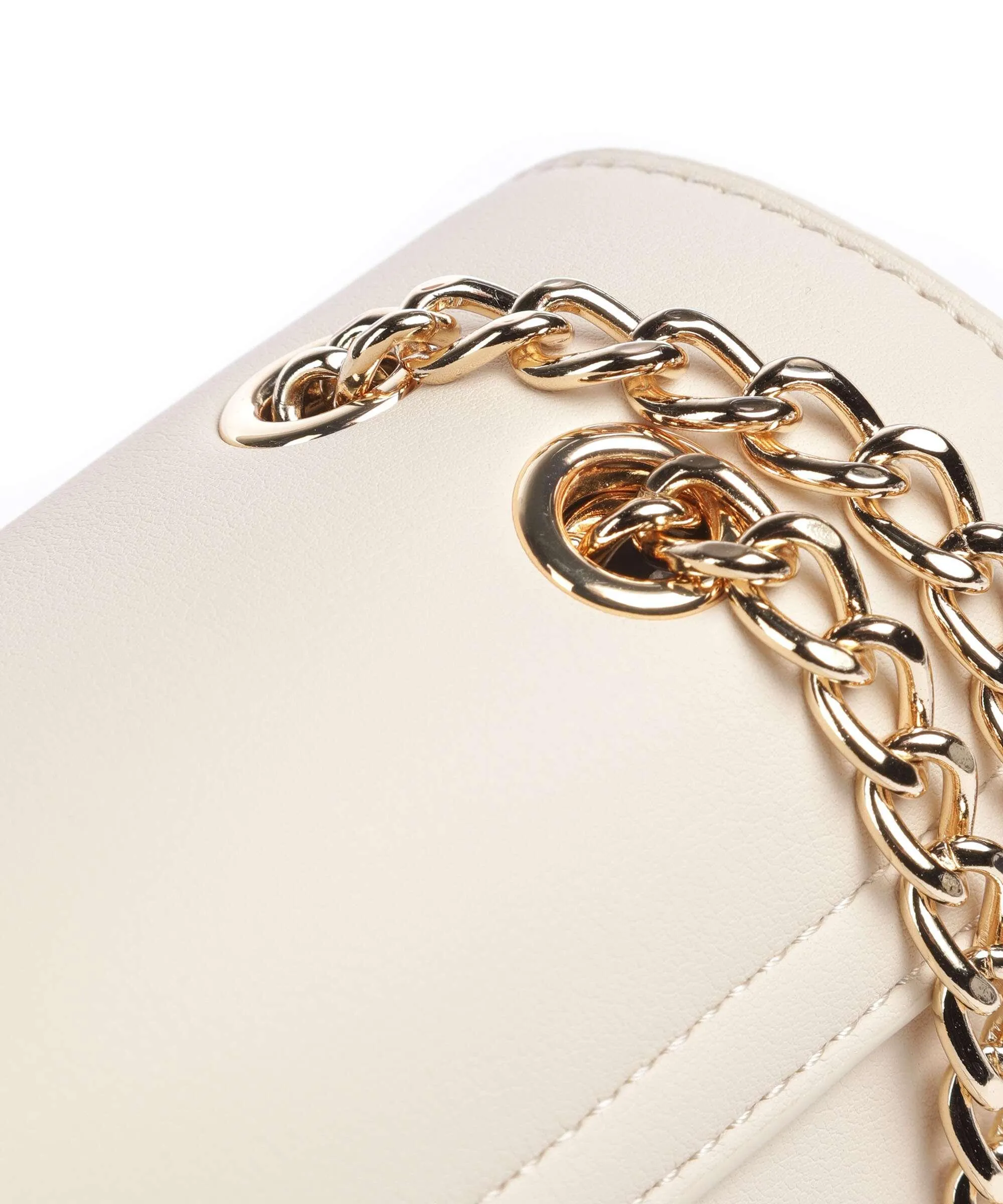  Love Moschino Bold Love Borsa a spalla pelle sintetica beige  