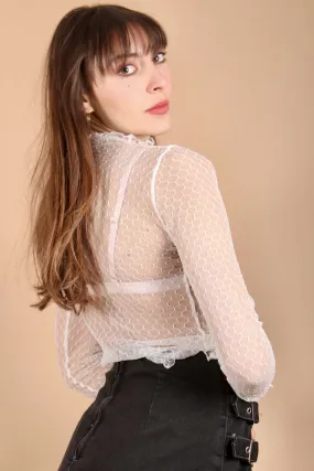 Maglia Trasparente – Bianco
